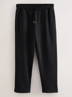 Next Noir/MARRON CHOCOLAT/Bleu acier - Brushback Heavyweight 3 Pack Joggings New