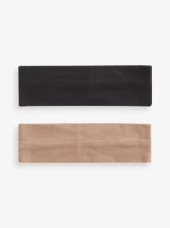 Next Noir/Neutre - Bandeaux en jersey 2 Pack Hot