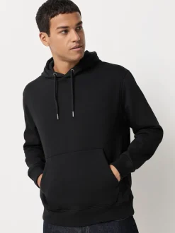 Next Noir/Neutre - Lot de 2 sweats à capuche en jersey riche en coton New