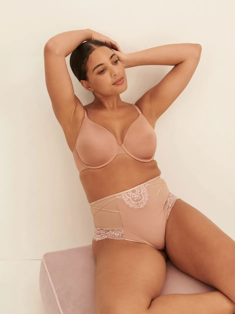 Next Noir/Nu - Culotte en dentelle avec contrôle de l'abdomen 2 Pack Hot