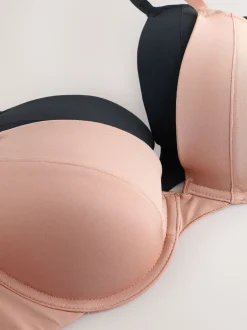 Next Noir/Nu - Lot de 2 Soutiens-gorge A-E Smoothing Ultimate Comfort Best