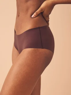 Next Noir/praline nude/chocolat nude - Lot 3 culottes invisibles et confortables Court New