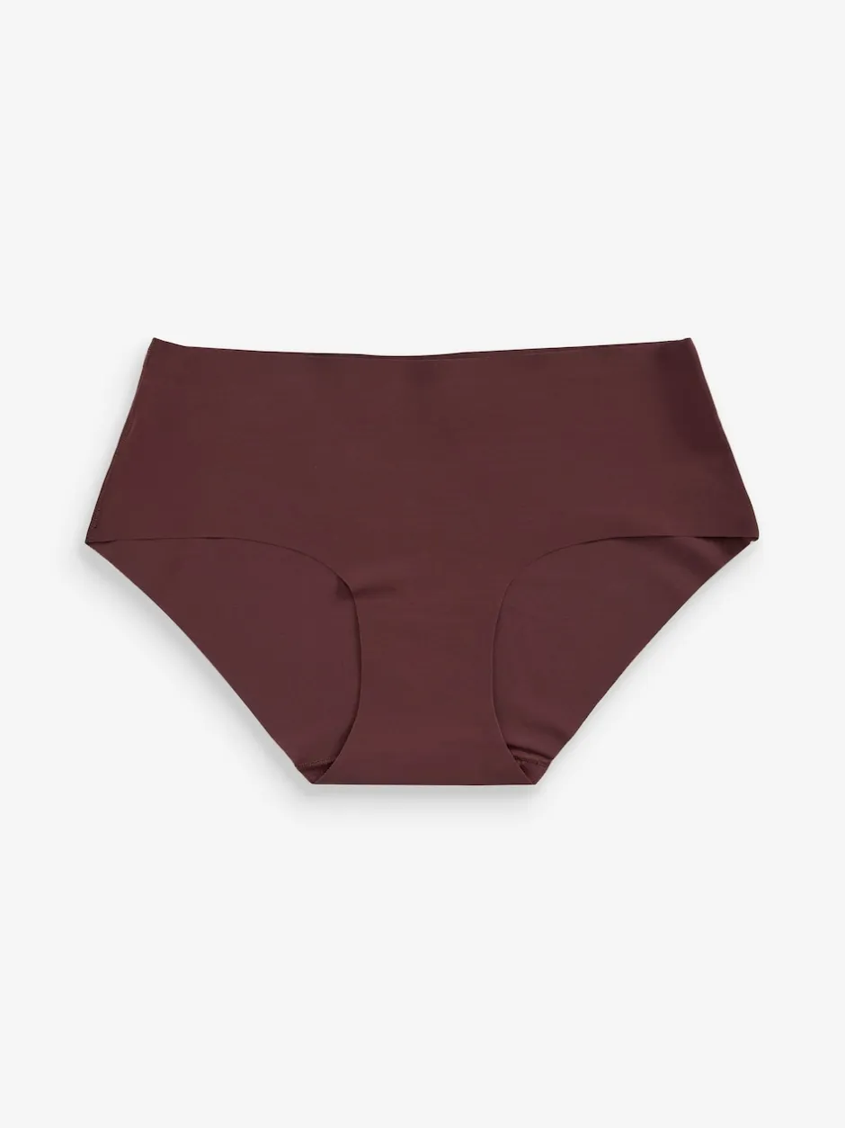 Next Noir/praline nude/chocolat nude - Lot 3 culottes invisibles et confortables Court New