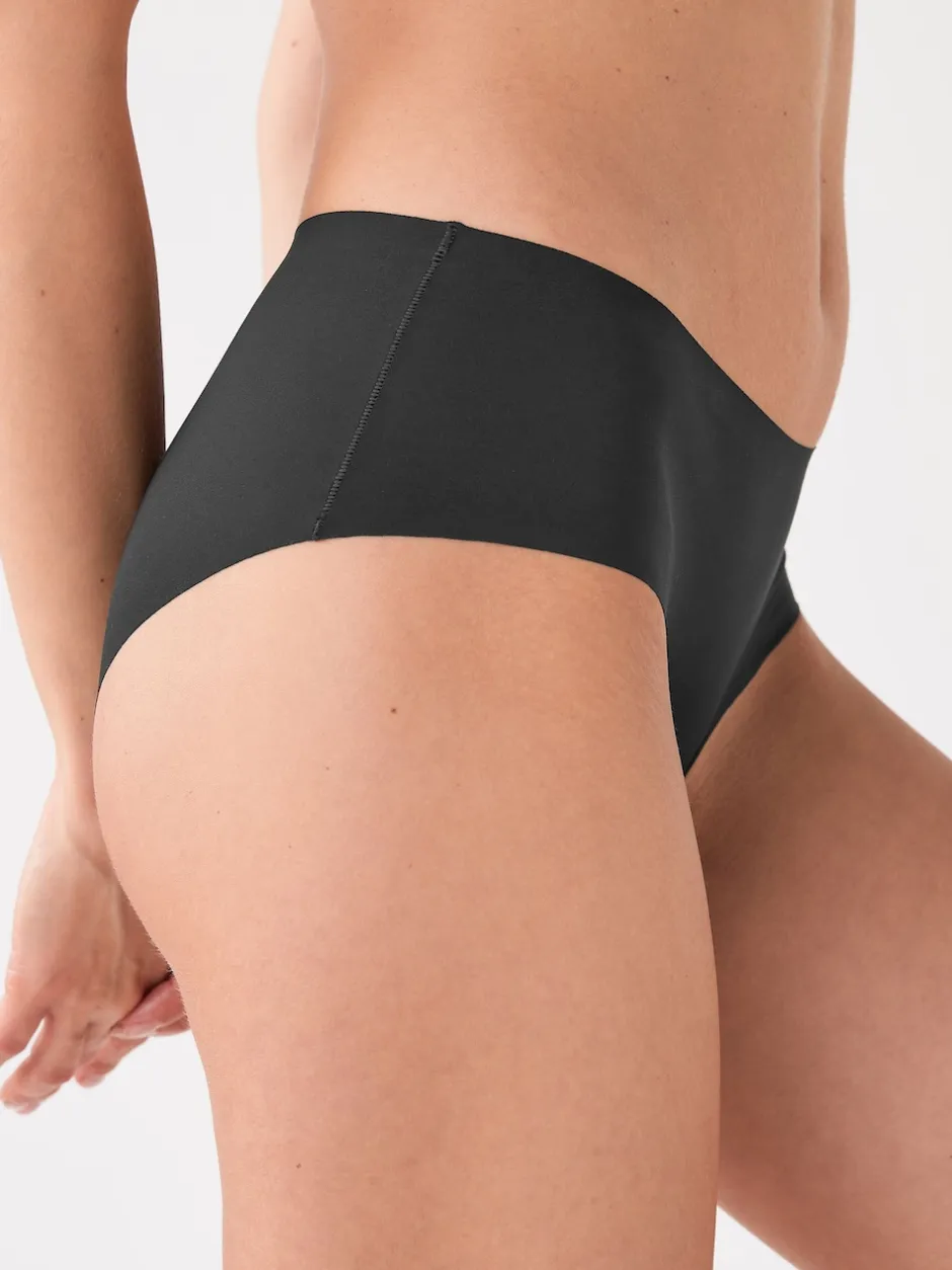 Next Noir/praline nude/chocolat nude - Lot 3 culottes invisibles et confortables Court New