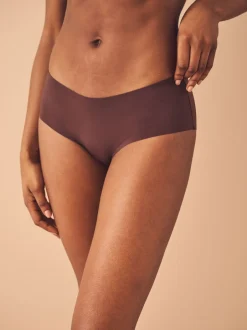 Next Noir/praline nude/chocolat nude - Lot 3 culottes invisibles et confortables Court New