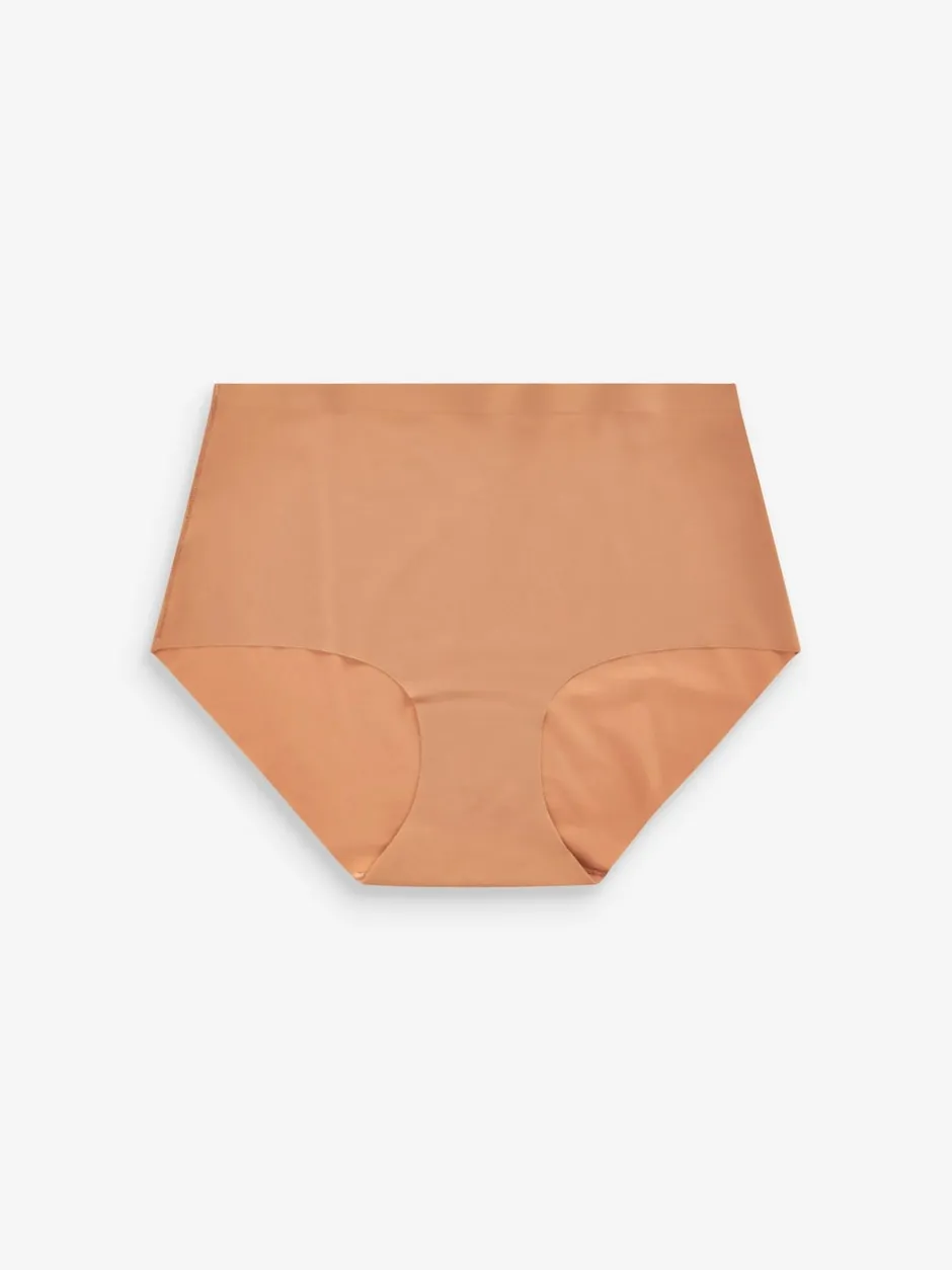 Next Noir/praline nude/chocolat nude - Lot 3 culottes invisibles et confortables Mi-long Sale