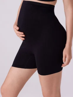 Next Noir/Rose - Lot de 2 culottes courtes de grossesse Discount