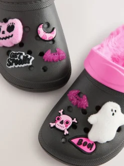 Next Noir/rose Spooky - Sabots chaussons Sale