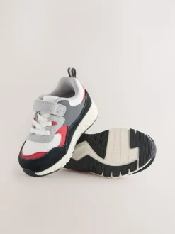 Next - Entraîneurs en dentelle élastique Noir/Rouge Online