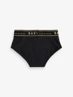 Baker by Ted Baker - Lot de 3 slips noir/rouge baie Clearance