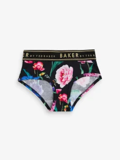Baker by Ted Baker - Lot de 3 slips noir/rouge baie Clearance