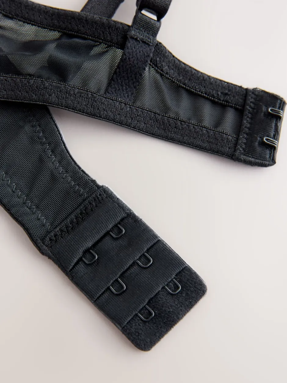 Next Noir/Rouge/Crème - Paquet de soutiens-gorge en dentelle 3 New