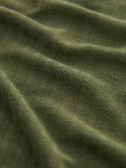 Next Noir/vert kaki - Lot de 2 gilets côtelés à bretelles et col rond Hot