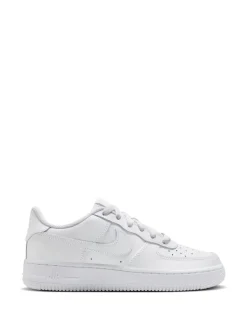 Nike - Youth Air Force 1 Trainers Nouveau Blanc Sale