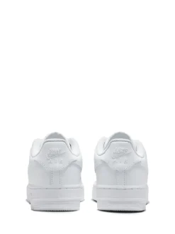 Nike - Youth Air Force 1 Trainers Nouveau Blanc Sale