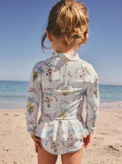 Next Nœud bleu/blanc - Ensemble de natation Sunsafe (3mths-7yrs) Sale