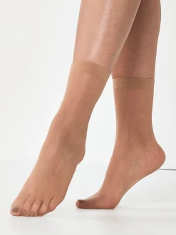 Next Nude - 20 Denier Chaussettes cheville 5 Lot Clearance