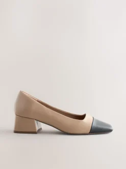 Next Nude - Chaussures à talons bas Forever Comfort® Toe Cap