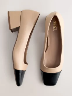 Next Nude - Chaussures à talons bas Forever Comfort® Toe Cap