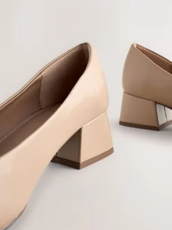 Next Nude - Chaussures à talons bas Forever Comfort® Toe Cap