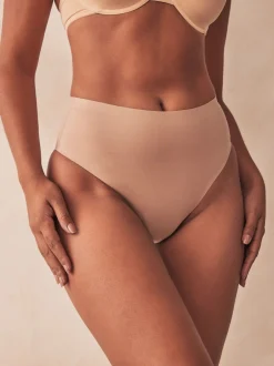 Next Nude - Culotte de coton mélangé de qualité supérieure avec contrôle de l'abdomen Best