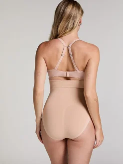 Hunkemoller Nude - Culotte taille haute Hunkemöller sans coutures New