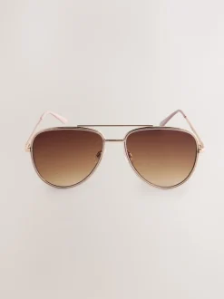 Next Nude - Lunettes de soleil aviateur Bling Sale