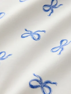 Next - Lot de 3 pyjamas Snuggle (9mois-12ans) Nœuds bleus New