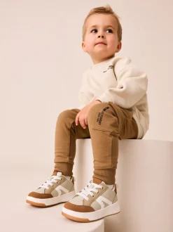 Next Off White écru - Ensemble sweat-shirt utilitaire et jogging super fin (3mths-7yrs) Sale