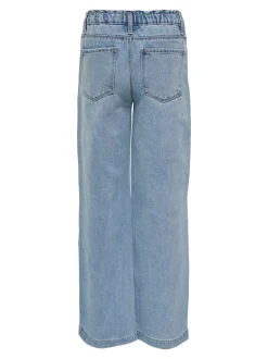 ONLY KIDS Bleu Commet Ample Jeans à taille élastiquée Clearance