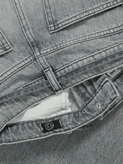 ONLY KIDS Jean droit gris Gianna Ceinturée Online