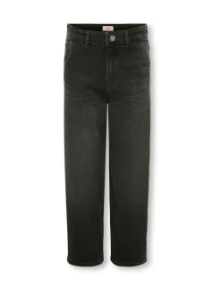 ONLY KIDS Jeans noir ample et ample New