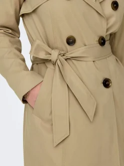 ONLY trench classique à double poitrine Hot