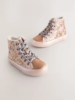 Next Or - Baskets hautes étoiles Outlet