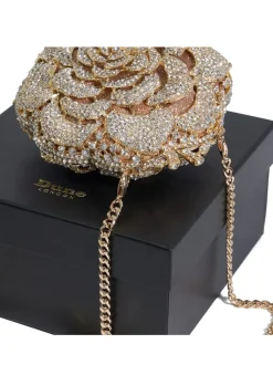 Dune London Or - Bling Hard Embellished Flow Bag Discount