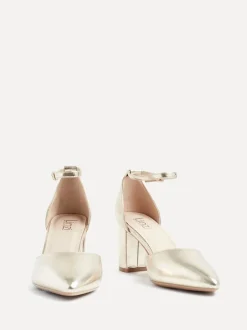 Linzi Or - Davina Coupe large Closed Back Court Block Chaussures Hot