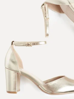 Linzi Or - Davina Coupe large Closed Back Court Block Chaussures Hot