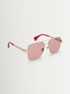 Vivienne Westwood Or - Lunettes de soleil Cowboy VW5100 400 brillants Online