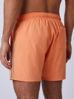 BOSS Orange - Shorts de bain emblématique à rayure latérale Logo