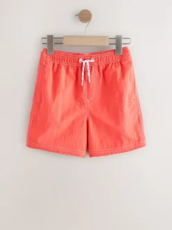 Next Orange - Short de bain à coutures contrastées (3-16ans) Hot