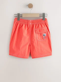 Next Orange - Short de bain à coutures contrastées (3-16ans) Hot