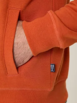 Saltwell Orange - Sweat-shirt à capuche zippé Online