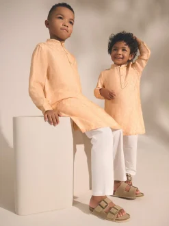 Next Orange clair EMB - Kurta (3mths-16yrs) Clearance