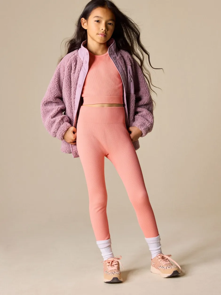 Next - Taille haute Leggings (3-16ans) Orange corail Best