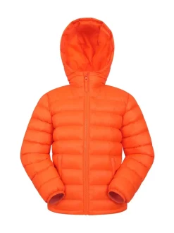 Mountain Warehouse - Veste matelassée imperméable Seasons II enfant Orange foncé New