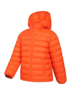 Mountain Warehouse - Veste matelassée imperméable Seasons II enfant Orange foncé New