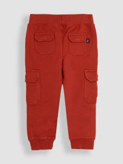 Jojo Maman Bébé Orange rouille et bleu royal - Lot Cargos % Cotton Survêtement 100 2 Sale