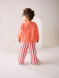 Next - Ensemble Sweat-shirt et Pantalons Amples (3mois-7ans) Orange Squeeze the Day Clearance