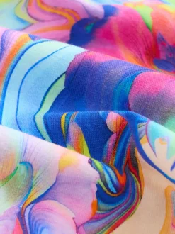 Next - Leggings (3-16ans) Orange/bleu fleuri Online