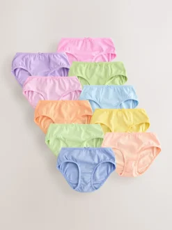 Next Orange/rose - Paquet de slips 10 (1.5-16ans)